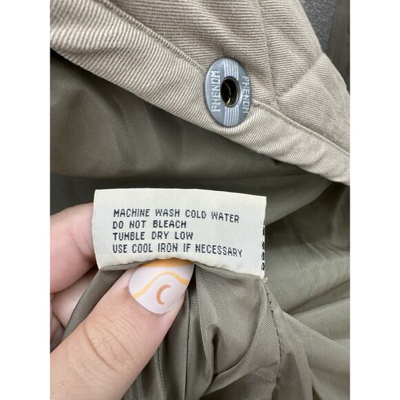 Phenom Mens Puffer Jacket Size 2X Brown Quilted Snap Up Corduroy Accents - Picture 6 of 12